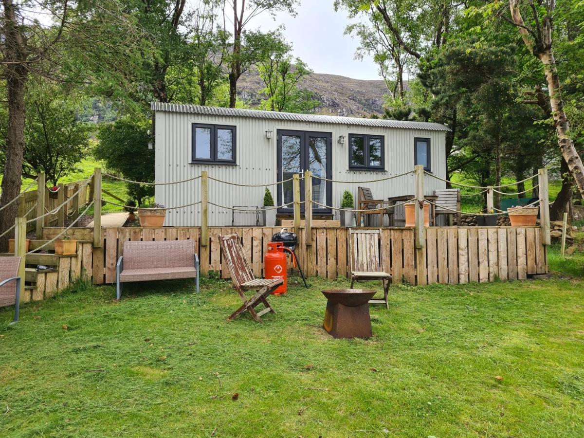 The Bay ,Luxury Shepherds Hut, Dundonnell Dış mekan fotoğraf