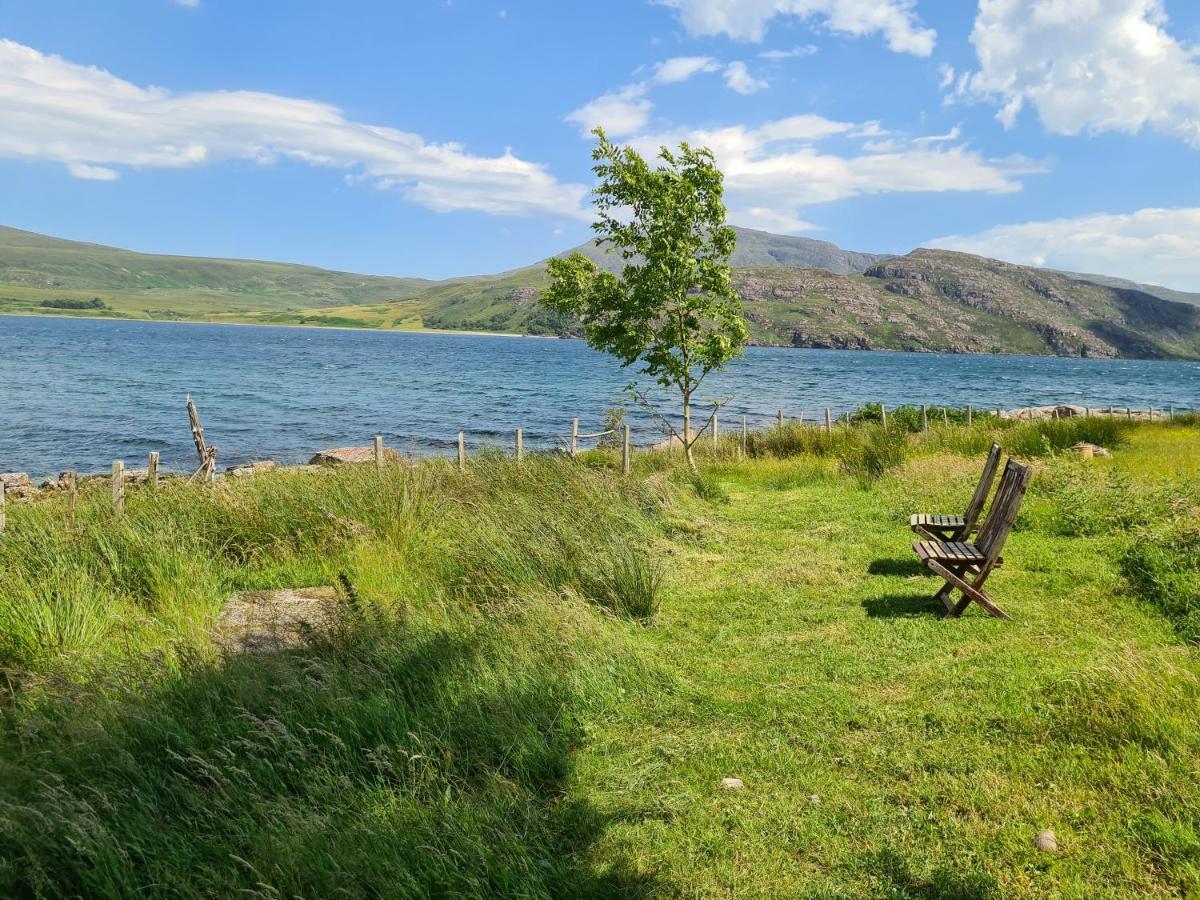 The Bay ,Luxury Shepherds Hut, Dundonnell Dış mekan fotoğraf